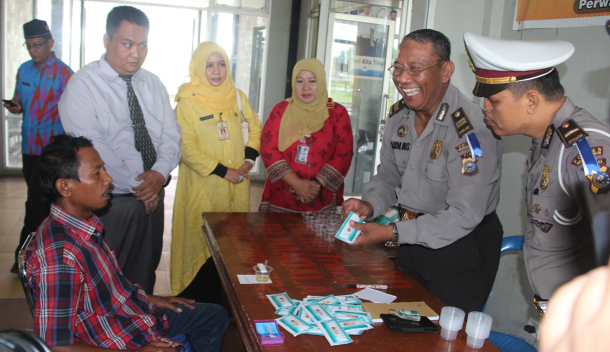 Hadapi Mudik Lebaran, Sopir Angkutan Umum di Inhil Harus Jalani Tes Kesehatan